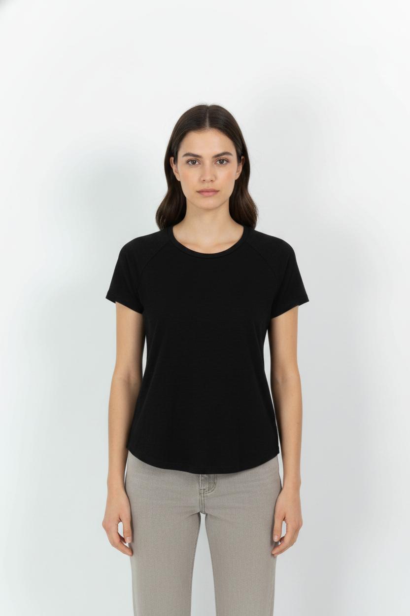 Tee-shirt Noir - Taille XS/34 de la marque ba&sh | PARAD103961 - Vendu par Paradigme - Image 1