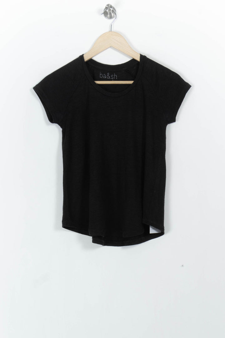 Tee-shirt Noir - Taille XS/34 de la marque ba&sh | PARAD103961 - Vendu par Paradigme - Image 2