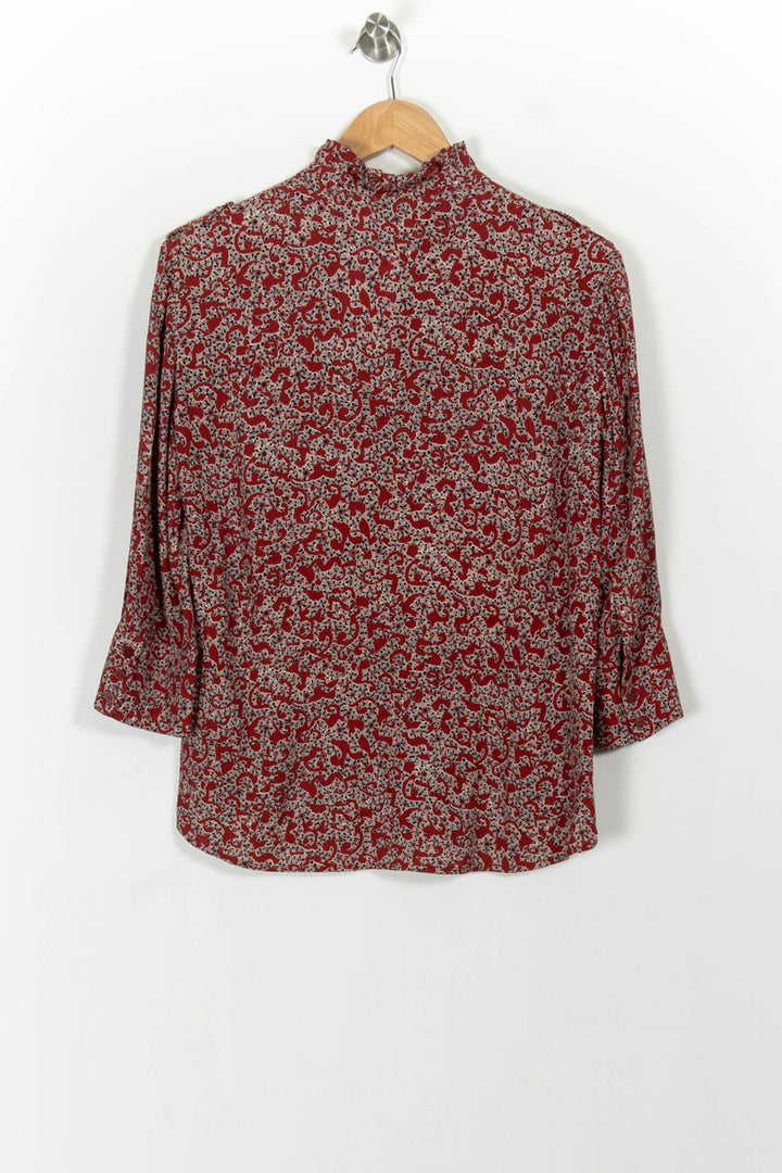 Blouse Rouge et Blanche - Taille XS/34 de la marque ba&sh | PARAD103962 - Vendu par Paradigme - Image 4