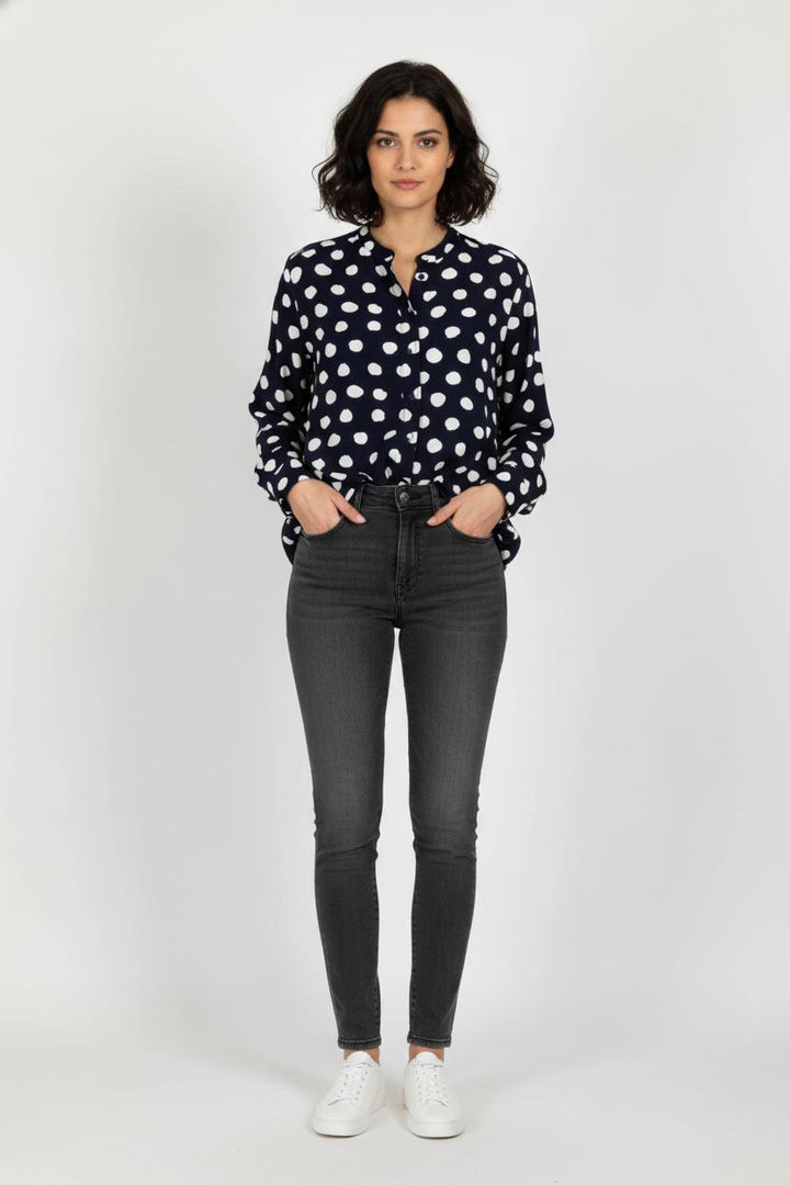 Chemise Bleu et Blanche - Taille S/36 de la marque Comptoir des Cotonniers | PARAD103969 - Vendu par Paradigme - Image 1