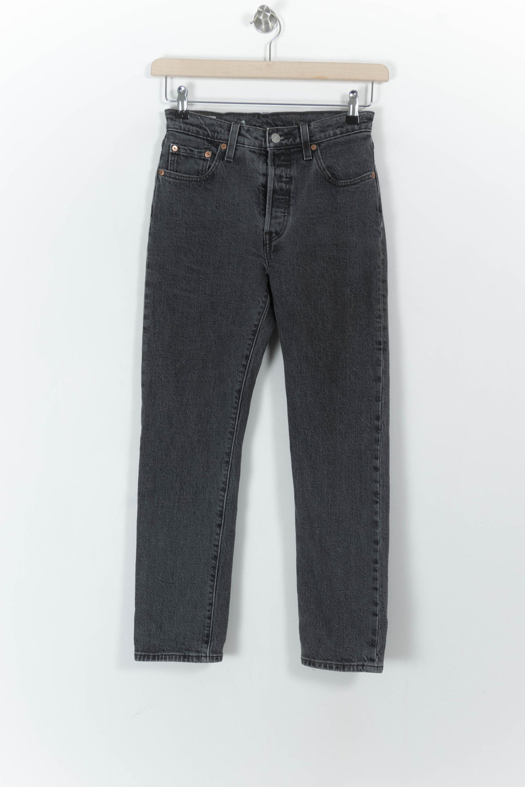 Jean Droit Gris - Taille XS/34 de la marque Levi's | PARAD103972 - Vendu par Paradigme - Image 2