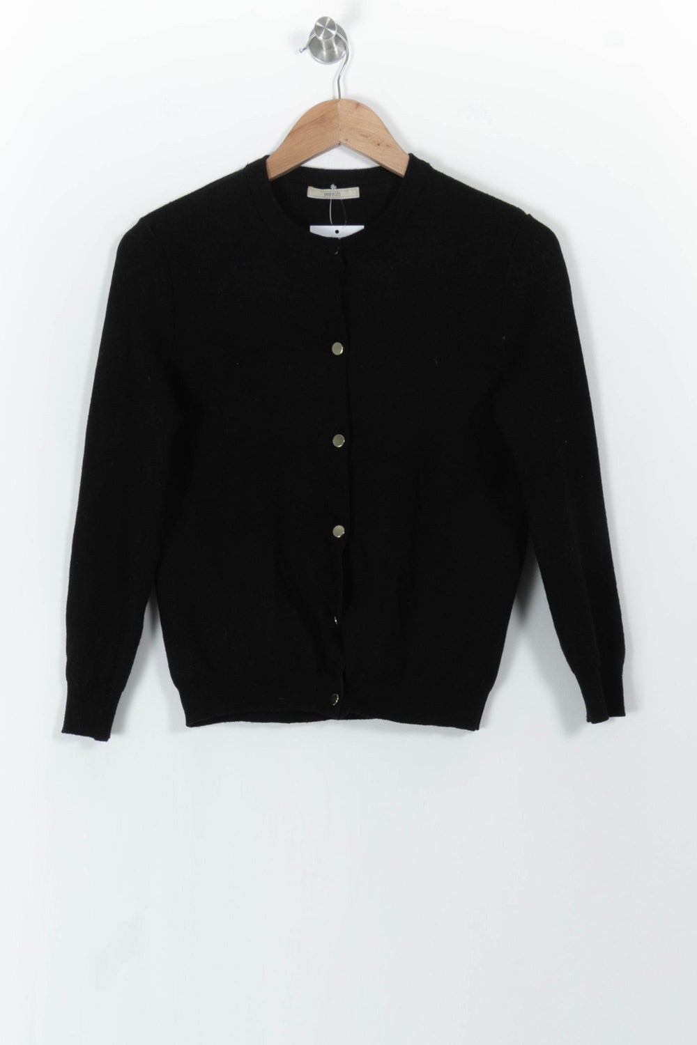 Cardigan Noir - Taille M/38 de la marque Sessùn | PARAD103974 - Vendu par Paradigme - Image 2