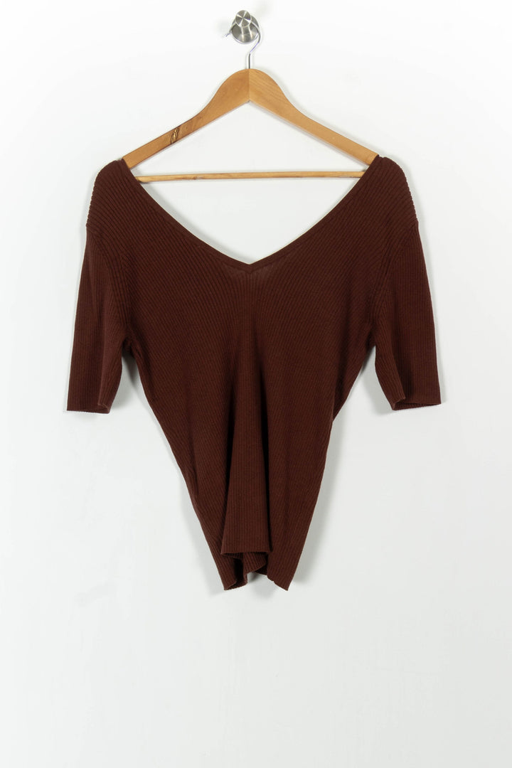 Gilet Marron - Taille XL/42 de la marque Petite Mendigote | PARAD103976 - Vendu par Paradigme - Image 4