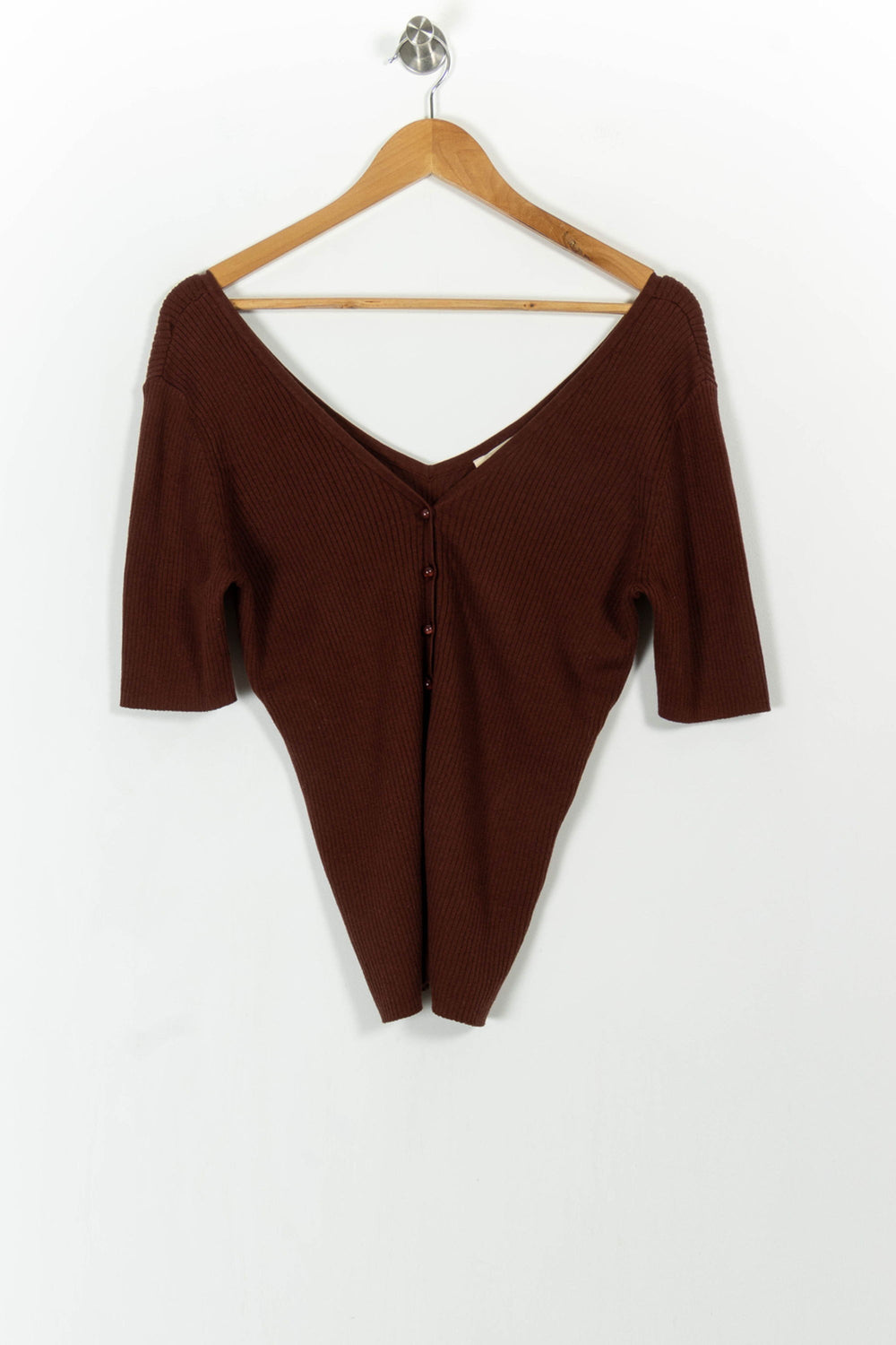 Gilet Marron - Taille XL/42 de la marque Petite Mendigote | PARAD103976 - Vendu par Paradigme - Image 2