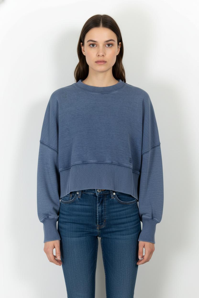 Sweatshirt Bleu - Taille XS/34 de la marque Bellerose | PARAD103977 - Vendu par Paradigme - Image 1