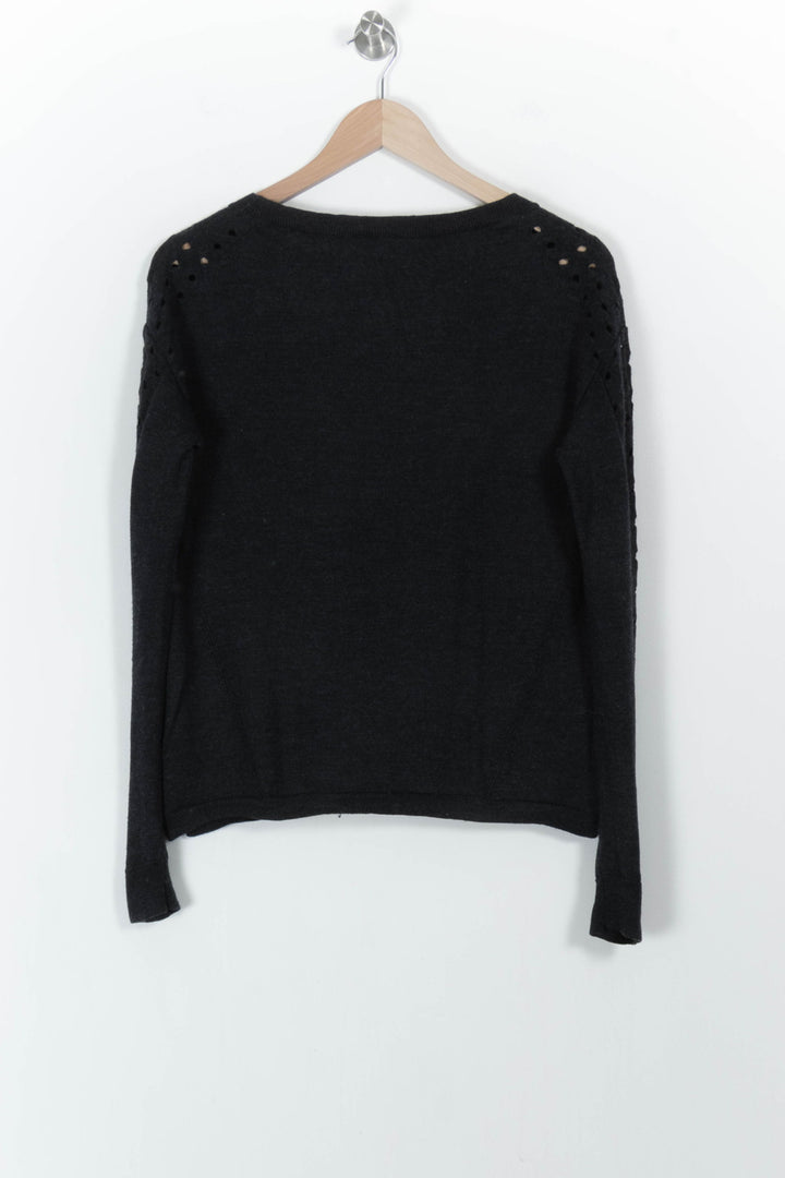 Pull Gris - Taille M/38 de la marque The Kooples | PARAD103980 - Vendu par Paradigme - Image 4
