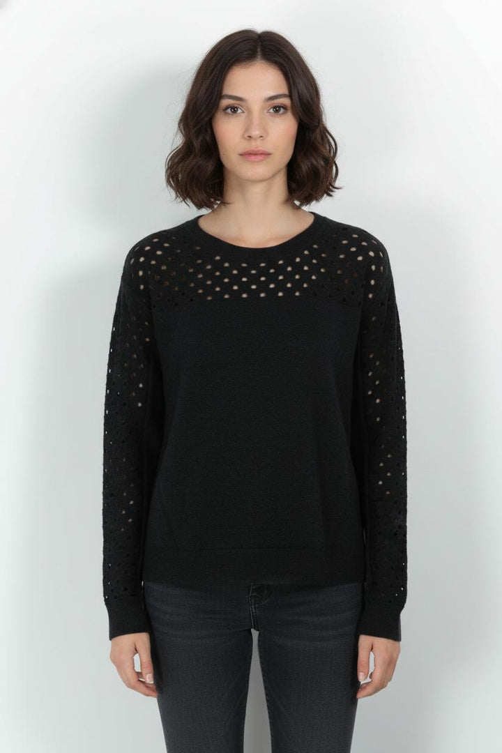 Pull Gris - Taille M/38 de la marque The Kooples | PARAD103980 - Vendu par Paradigme - Image 1