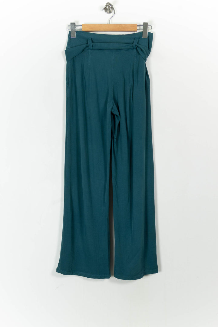 Pantalon Large Bleu - Taille S/36 de la marque La Fée Maraboutée | PARAD103982 - Vendu par Paradigme - Image 4
