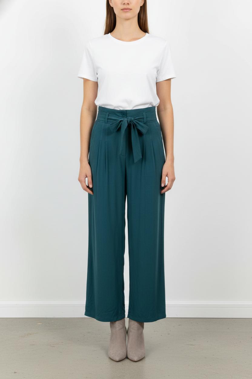Pantalon Large Bleu - Taille S/36 de la marque La Fée Maraboutée | PARAD103982 - Vendu par Paradigme - Image 1