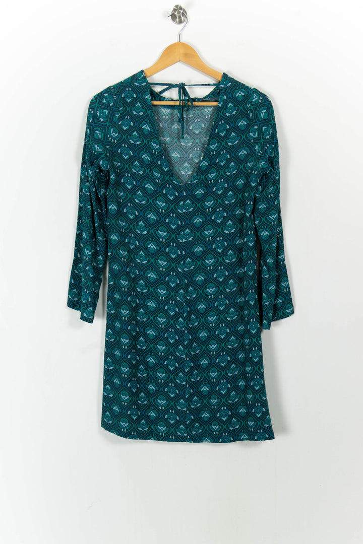 Robe Bleue - Taille M/38 de la marque La Fée Maraboutée | PARAD103984 - Vendu par Paradigme - Image 4