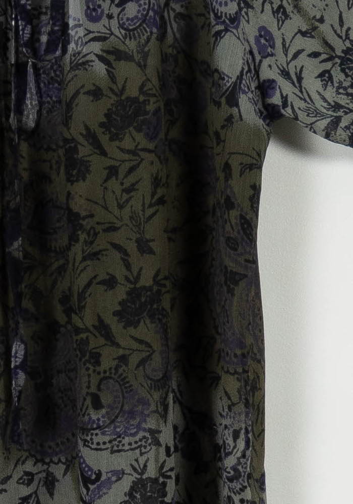 Blouse Bleue - Taille M/38 de la marque La Fée Maraboutée | PARAD103991 - Vendu par Paradigme - Image 3