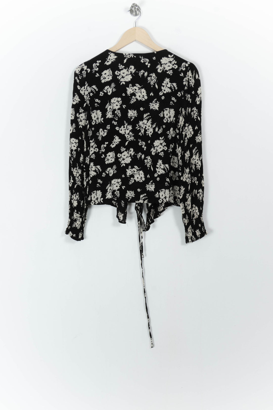 Blouse Noire et Blanche - Taille M/38 de la marque Sézane | PARAD103993 - Vendu par Paradigme - Image 4