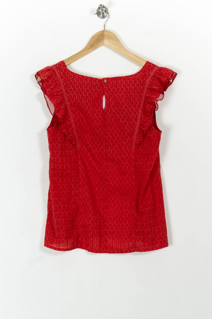 Blouse Bordeaux - Taille S/36 de la marque Karl Marc John | PARAD103997 - Vendu par Paradigme - Image 4
