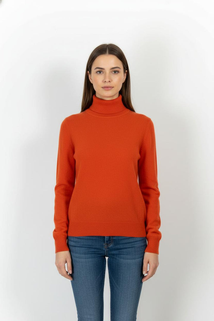 Pull Col Roulé Rouge - Taille M/38 de la marque Absolut Cashmere | PARAD103999 - Vendu par Paradigme - Image 1