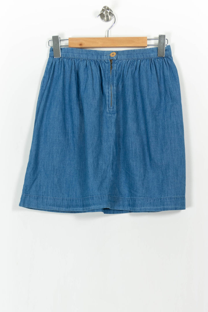 Jupe Courte Bleue - Taille S/36 de la marque Des petits hauts | PARAD104000 - Vendu par Paradigme - Image 4