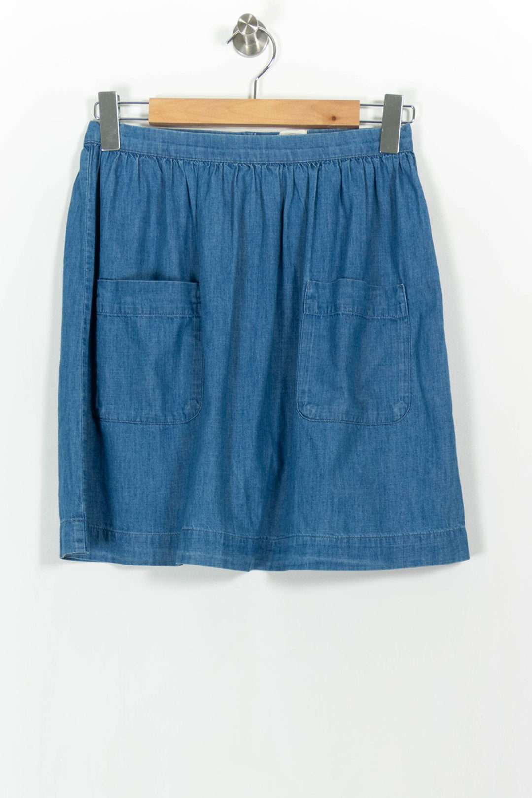 Jupe Courte Bleue - Taille S/36 de la marque Des petits hauts | PARAD104000 - Vendu par Paradigme - Image 2