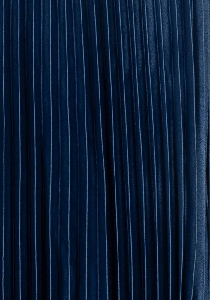 Jupe Plissée Bleue - Taille S/36 de la marque Indies | PARAD104003 - Vendu par Paradigme - Image 3
