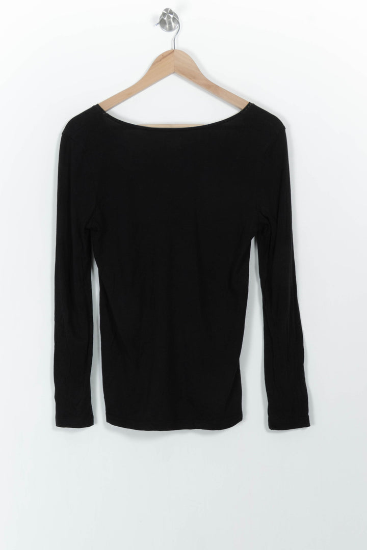 Tee-shirt Noir - Taille S/36 de la marque Des petits hauts | PARAD104004 - Vendu par Paradigme - Image 4