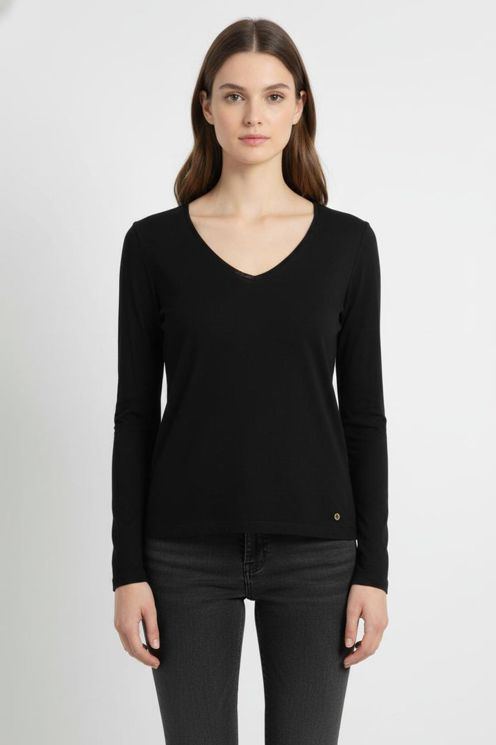 Tee-shirt Noir - Taille S/36 de la marque Des petits hauts | PARAD104004 - Vendu par Paradigme - Image 1