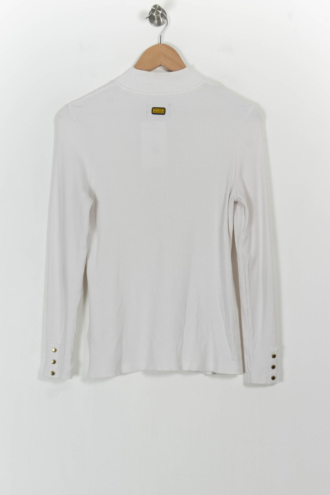 Pull Col Roulé Beige - Taille S/36 de la marque Barbour | PARAD104006 - Vendu par Paradigme - Image 4