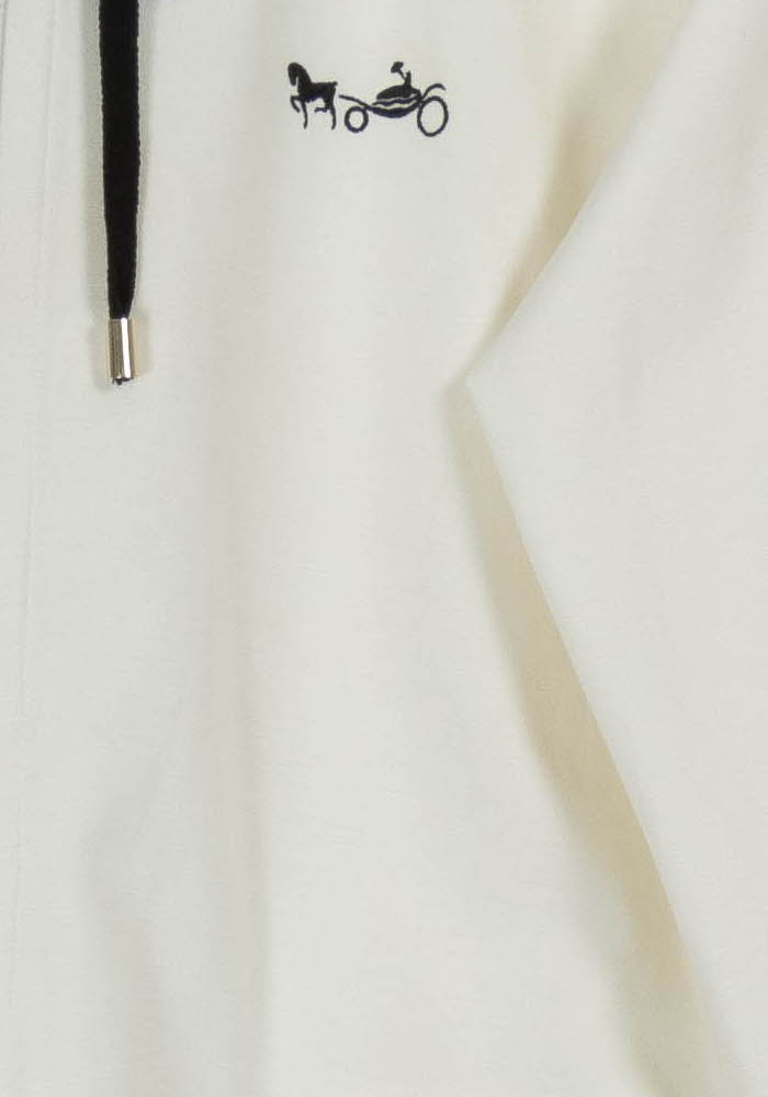Sweat à Capuche Blanc et Noir - Taille S/36 de la marque Weill | PARAD104015 - Vendu par Paradigme - Image 3