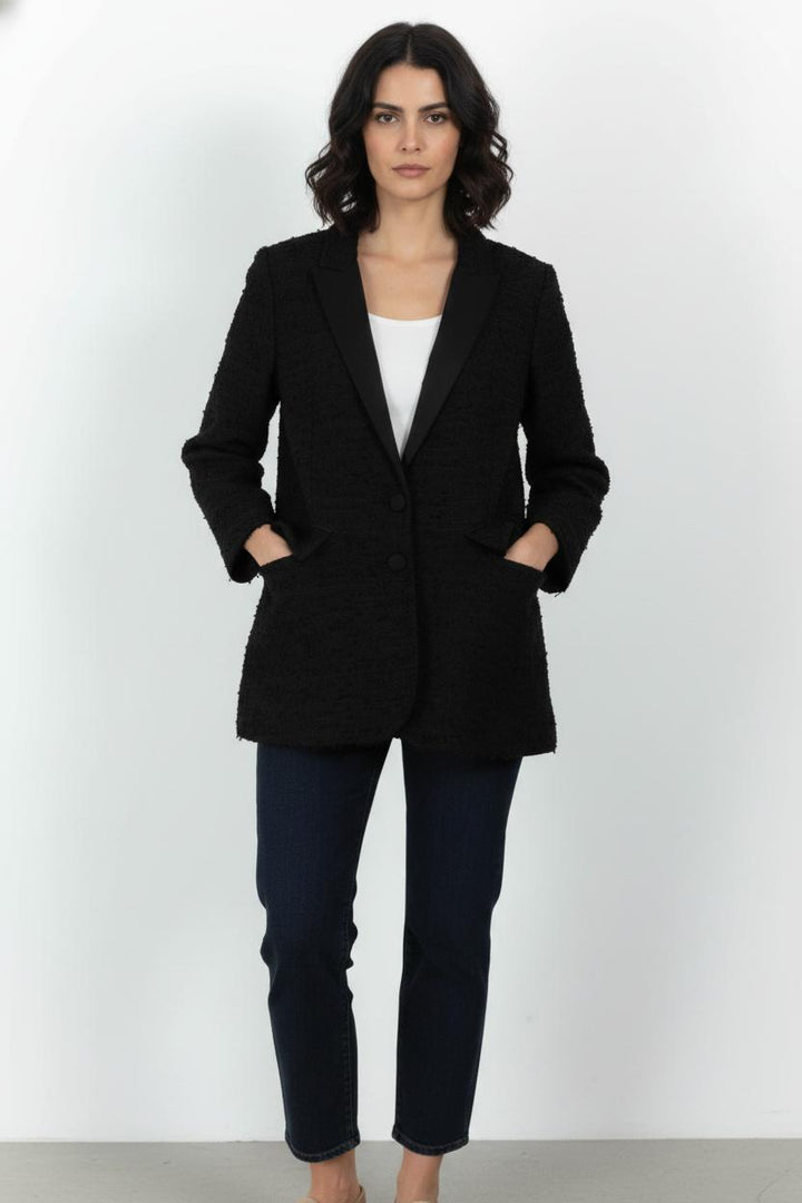 Veste Blazer Noire - Taille L/40 de la marque Weill | PARAD104018 - Vendu par Paradigme - Image 1