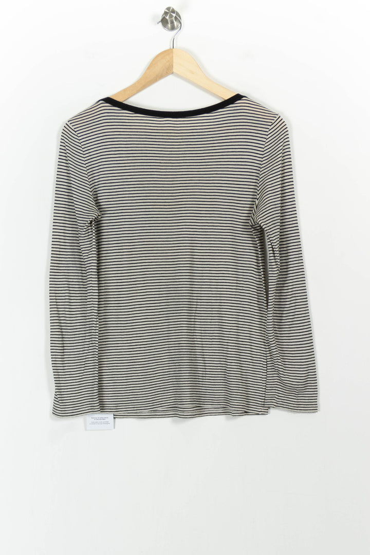 Marinière Blanche et Noire - Taille XL/42 de la marque Des petits hauts | PARAD104019 - Vendu par Paradigme - Image 4
