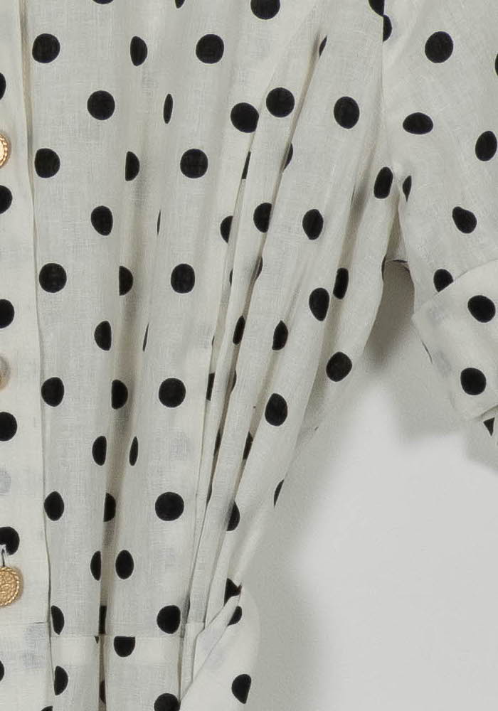 Robe longue blanche et noire - Taille L/40 de la marque Weill | PARAD104021 - Vendu par Paradigme - Image 3