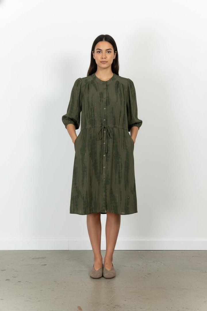 Robe Chemise Verte - Taille XS/34 de la marque ba&sh | PARAD104022 - Vendu par Paradigme - Image 1