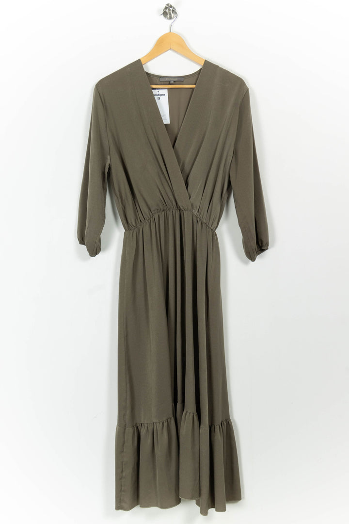 Robe Longue Grise - Taille L/40 de la marque La Fée Maraboutée | PARAD104023 - Vendu par Paradigme - Image 2