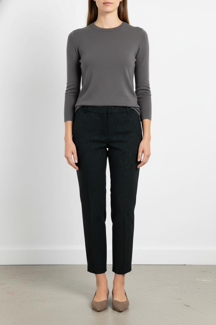 Pantalon Vert foncé - Taille L/40 de la marque La Fée Maraboutée | PARAD104033 - Vendu par Paradigme - Image 1