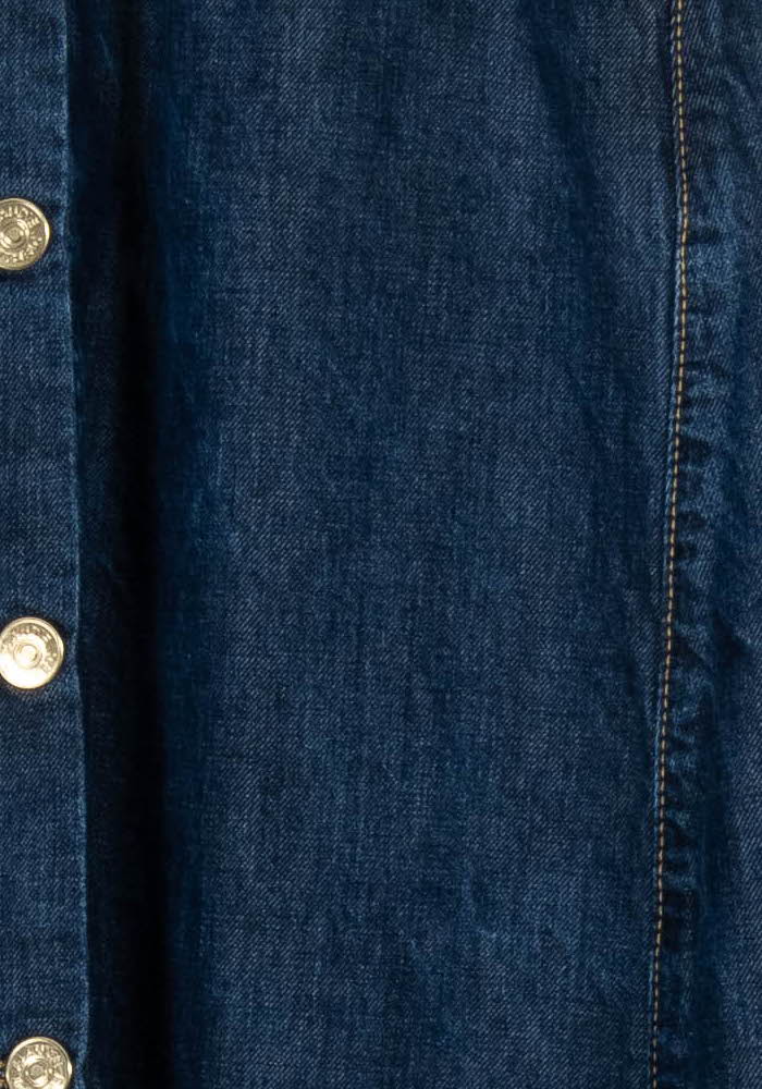Jupe Longue Bleu - Taille XS/34 de la marque Claudie Pierlot | PARAD104039 - Vendu par Paradigme - Image 3