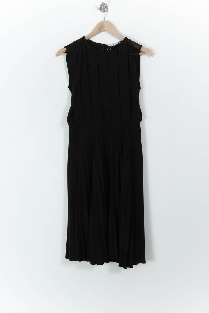 Robe Plissée Noire - Taille S/36 de la marque Sandro | PARAD104040 - Vendu par Paradigme - Image 2