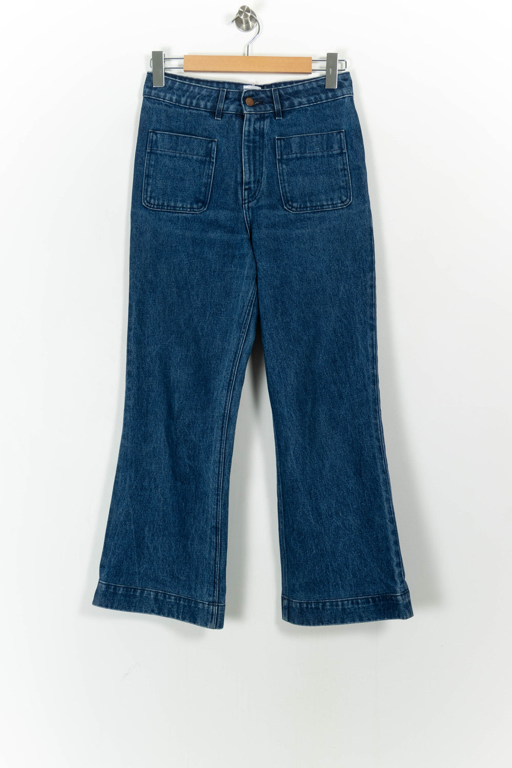 Jean Évasé Bleu - Taille M/38 de la marque Petite Mendigote | PARAD104046 - Vendu par Paradigme - Image 2