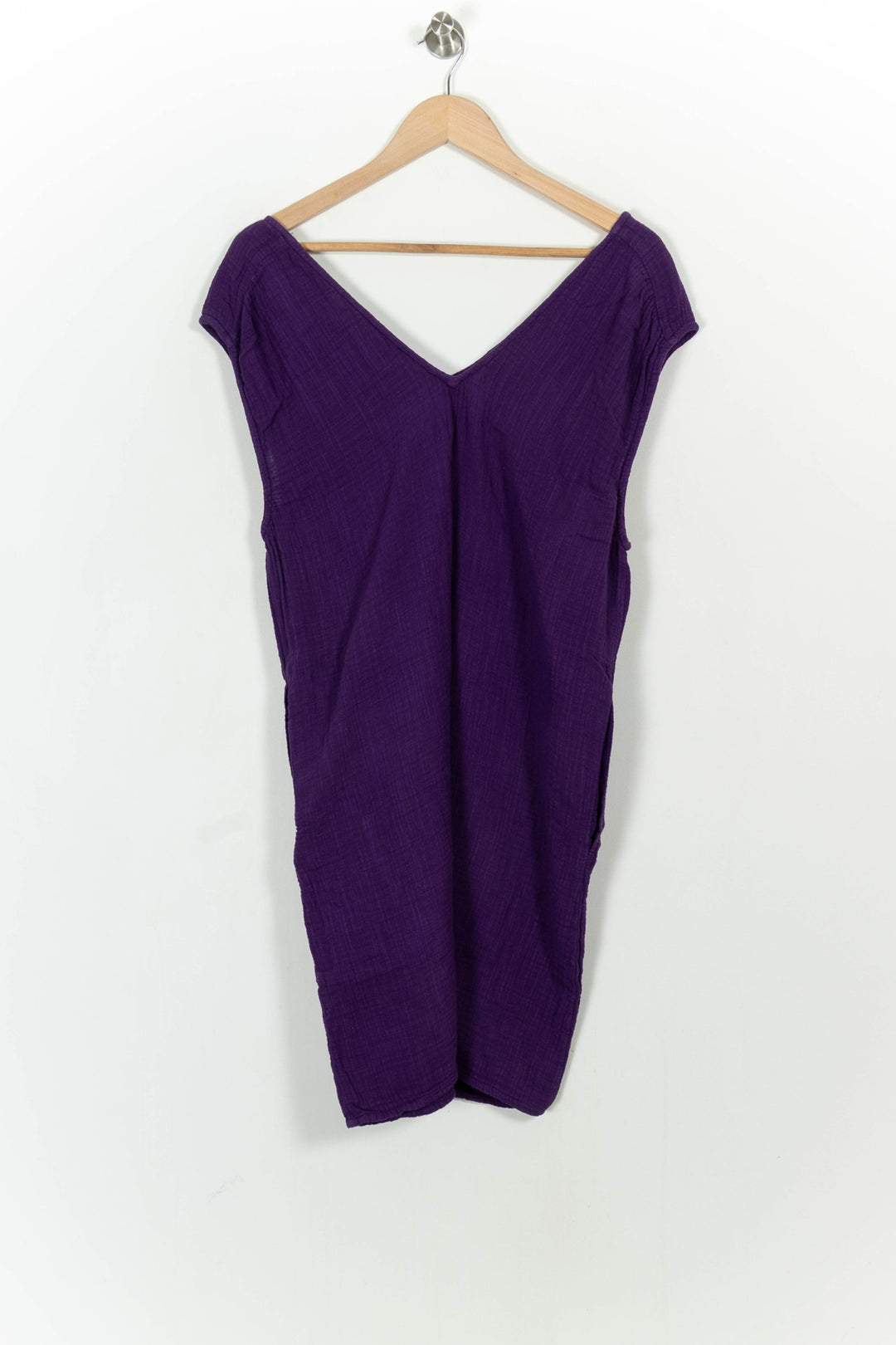 Robe Courte Violette - Taille S/36 de la marque American Vintage | PARAD104051 - Vendu par Paradigme - Image 4