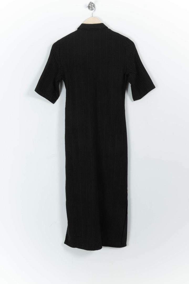 Robe chemise longue noire - Taille XS/34 de la marque Sessùn | PARAD104052 - Vendu par Paradigme - Image 4
