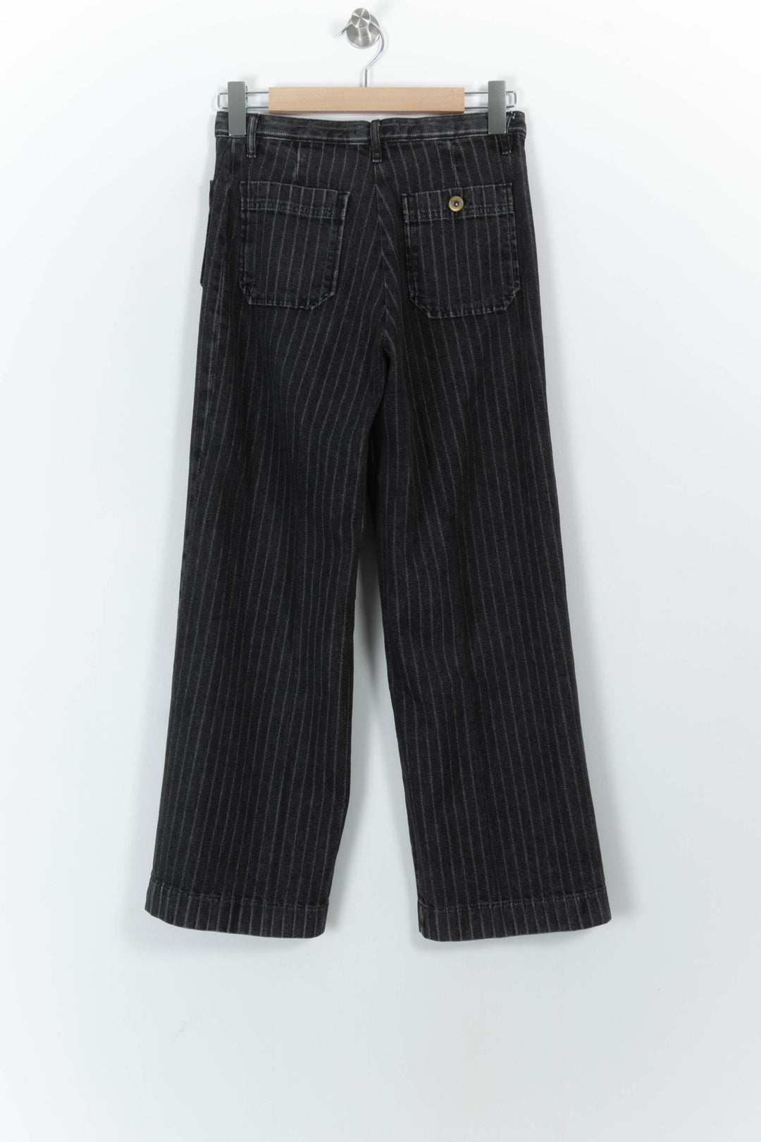 Pantalon Noir à Rayures - Taille S/36 de la marque Sessùn | PARAD104053 - Vendu par Paradigme - Image 4