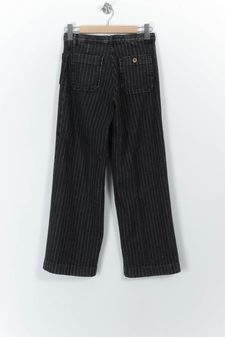 Pantalon Noir à Rayures - Taille S/36 de la marque Sessùn | PARAD104053 - Vendu par Paradigme - Image 4