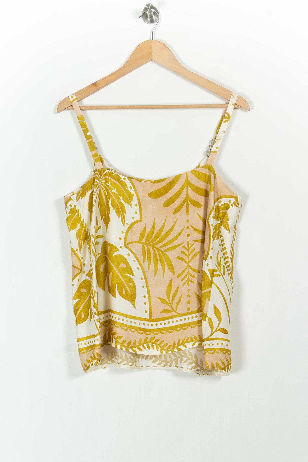 Débardeur Jaune et Beige - Taille L/40 de la marque Indies | PARAD104059 - Vendu par Paradigme - Image 4