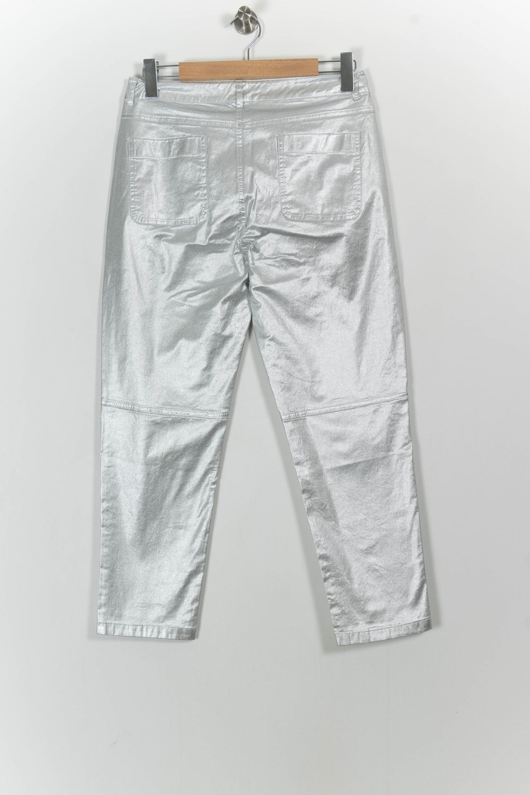 Pantalon Gris - Taille L/40 de la marque Indies | PARAD104060 - Vendu par Paradigme - Image 4