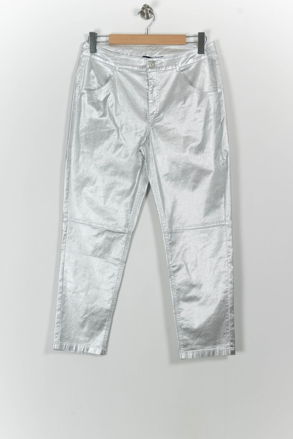 Pantalon Gris - Taille L/40 de la marque Indies | PARAD104060 - Vendu par Paradigme - Image 2