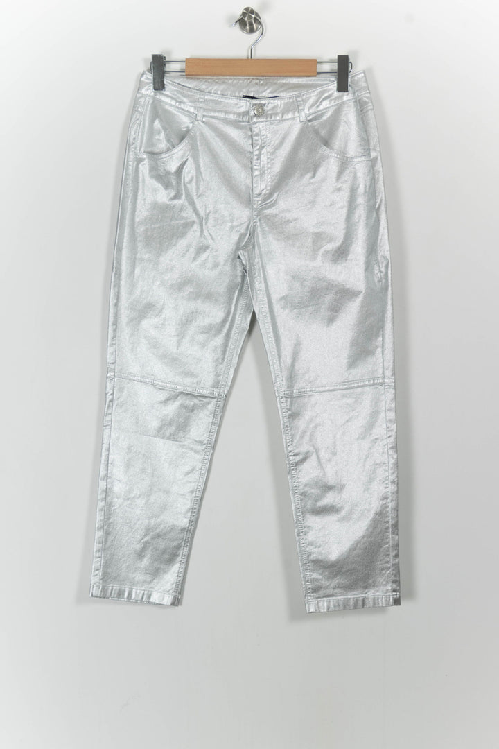 Pantalon Gris - Taille L/40 de la marque Indies | PARAD104060 - Vendu par Paradigme - Image 2