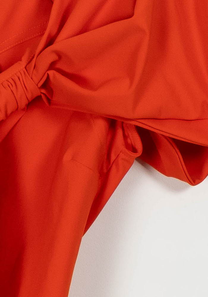 Top Asymétrique Rouge - Taille S/36 de la marque Indies | PARAD104064 - Vendu par Paradigme - Image 3