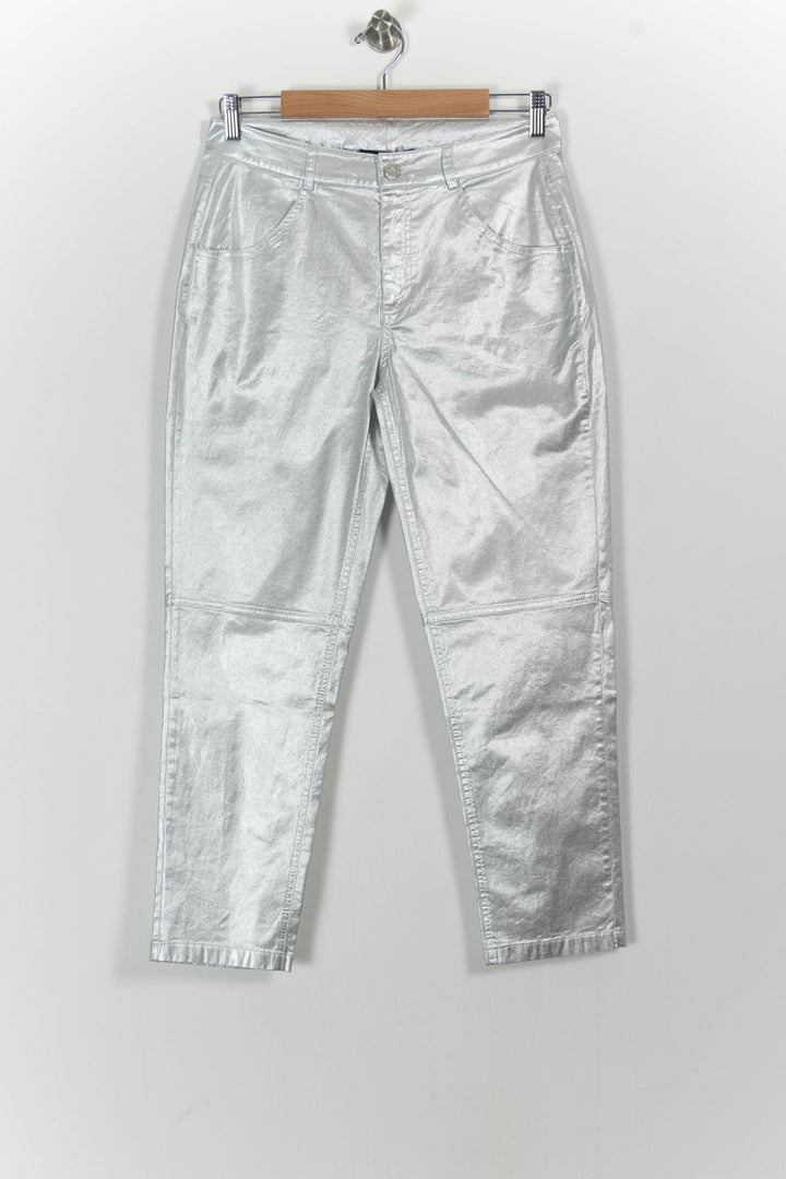 Pantalon Gris - Taille M/38 de la marque Indies | PARAD104066 - Vendu par Paradigme - Image 2