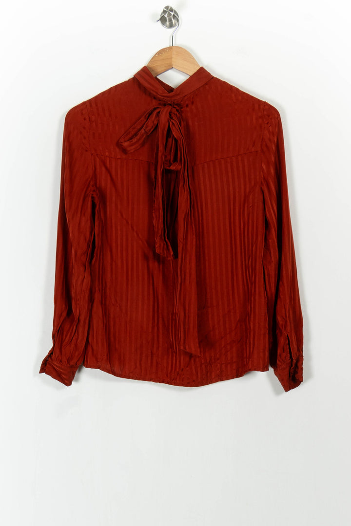 Chemise Orange - Taille S/36 de la marque Sézane | PARAD104074 - Vendu par Paradigme - Image 4