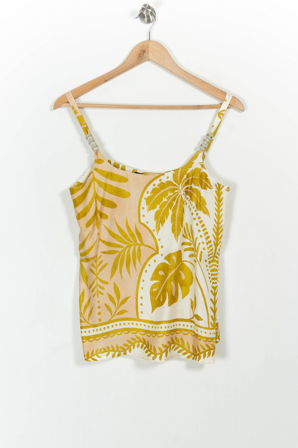 Débardeur Jaune et Blanc - Taille S/36 de la marque Indies | PARAD104077 - Vendu par Paradigme - Image 2