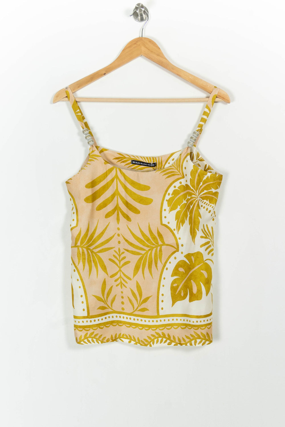 Débardeur Jaune et Blanc - Taille M/38 de la marque Indies | PARAD104084 - Vendu par Paradigme - Image 2