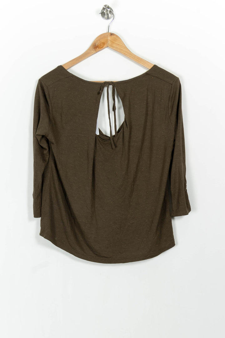 Top Vert - Taille L/40 de la marque IKKS | PARAD104087 - Vendu par Paradigme - Image 4