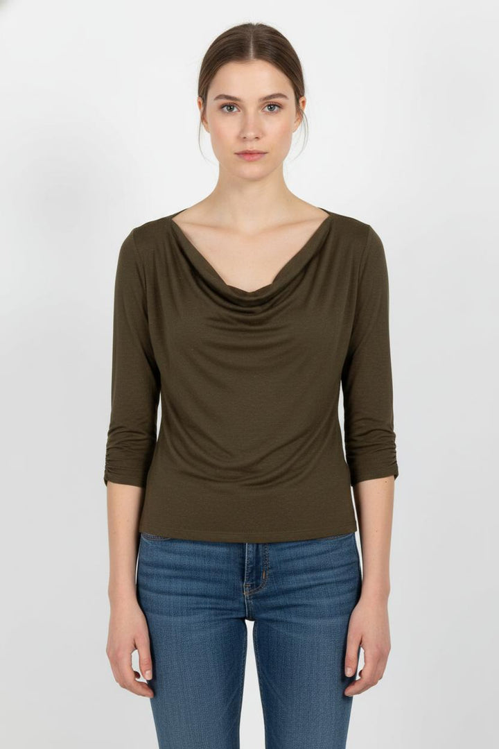 Top Vert - Taille L/40 de la marque IKKS | PARAD104087 - Vendu par Paradigme - Image 1