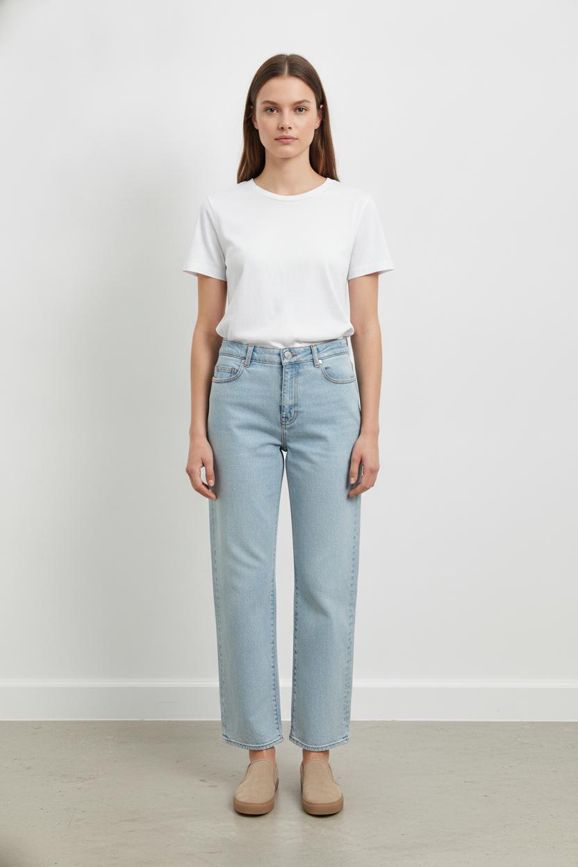 Jean Bleu Clair - Taille M/38 de la marque Léon & Harper | PARAD104092 - Vendu par Paradigme - Image 1